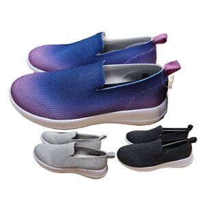 3 pairs | memory foam slip on shoes | women's size 6